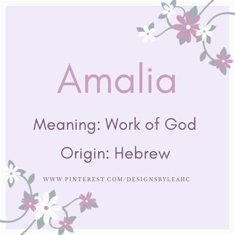 amalia name hebrew